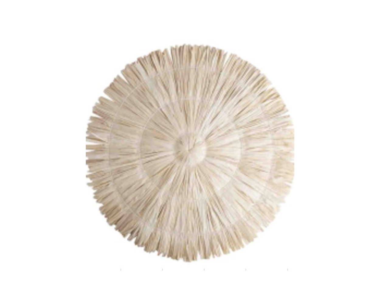 Rurais - Tischset Stroh rund, Ø 35 cm