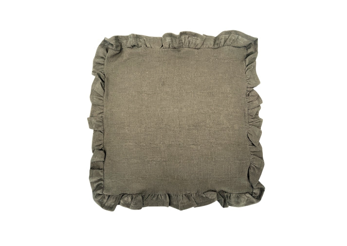 Aida Home Ruffle - Stoffserviette 45 x 45 taupe