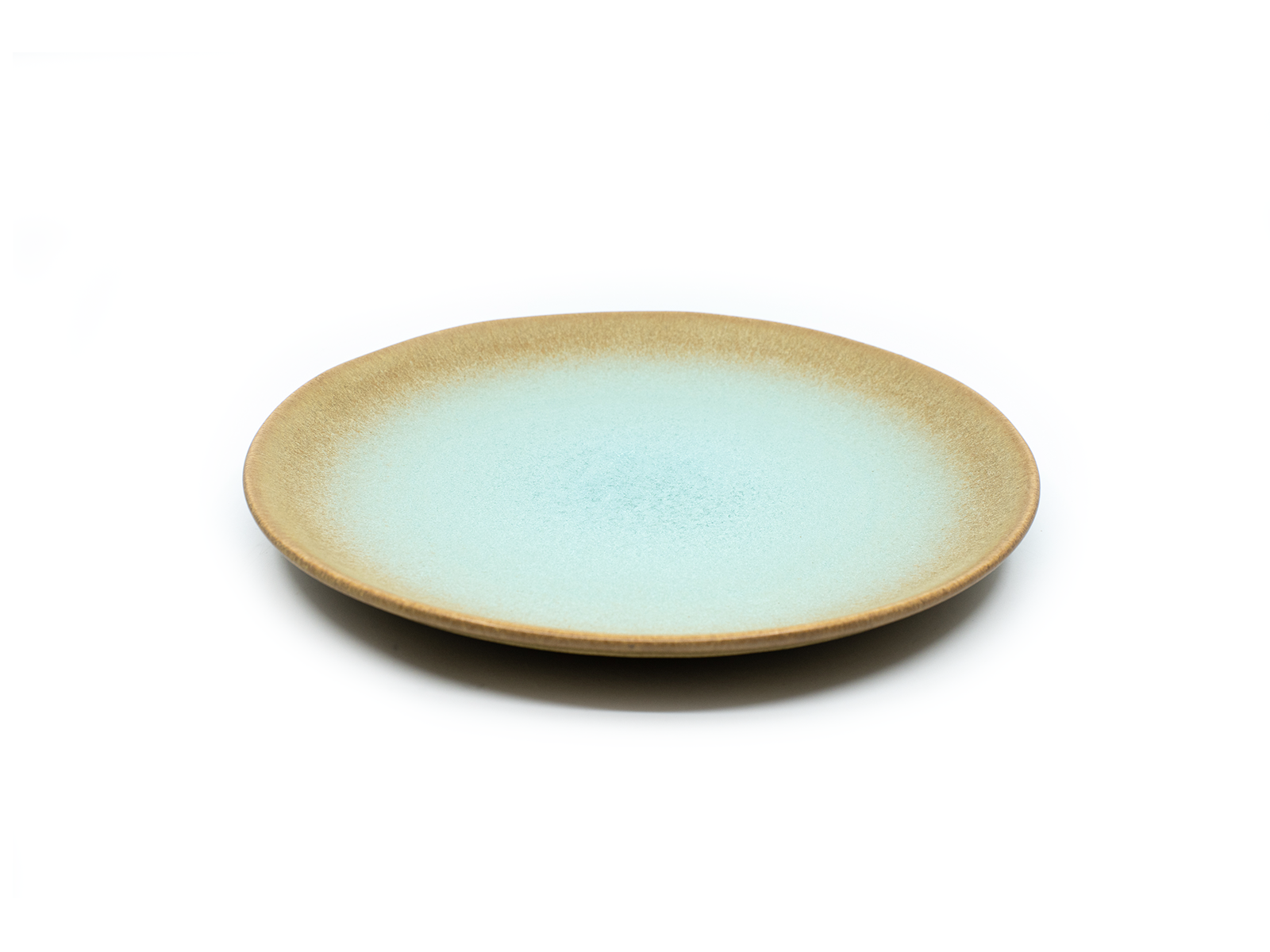 Handgemachter Keramik Teller aus Portugal (Mint, 26cm)