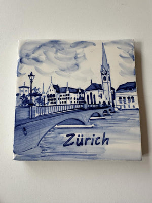 Azulejo Zürich - Untersetzer 13 cm