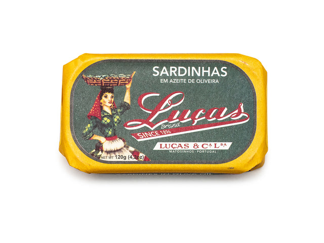 Luças - Sardines à l'huile d'olive, 120 gr