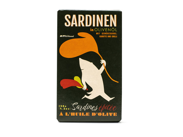 Jose - Sardinen in scharfem Olivenöl, 120 gr