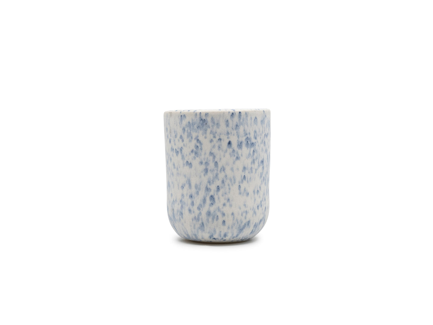 Azul Manchado - Tasse à expresso bleu-blanc moucheté