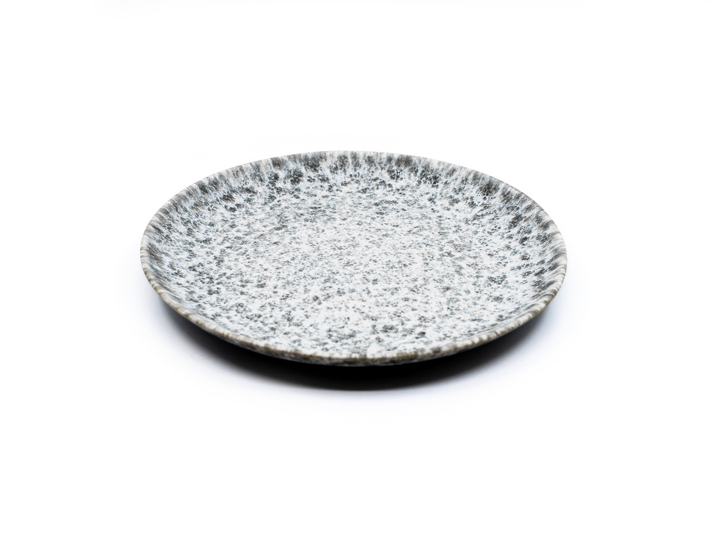 Tempestade - Assiette petite Ø 22 cm gris réactif