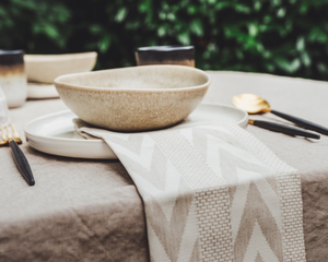 Abraço - Nappe 150 x 250 taupe