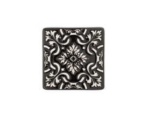 Azulejo Preto - Untersetzer 10 cm