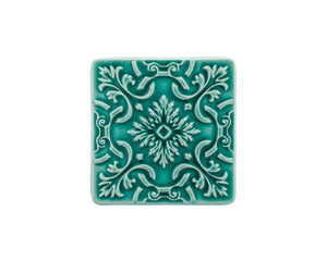 Azulejo Turquesa - Untersetzer 10 cm