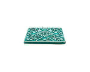 Azulejo Turquesa - Untersetzer 10 cm