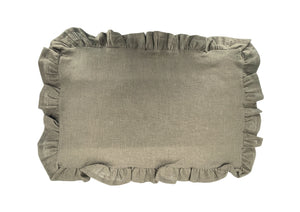 Aida Home Ruffle - Tischset 35 x 50 taupe