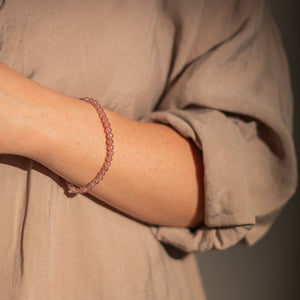 Armband Mara Erdbeerquarz
