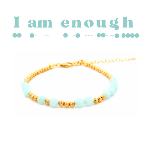 Armband Code Of "I am enough"