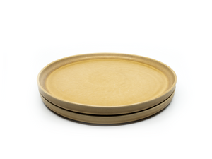 Açafrão - Assiette grande Ø 26 ocre