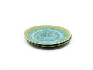 Vulcão Verde - Assiette petite Ø 22 vert réactif