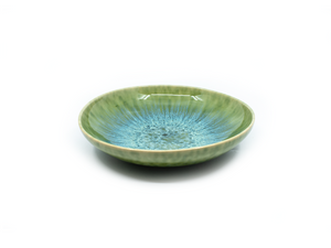 Vulcão Verde - Assiette creuse vert réactif