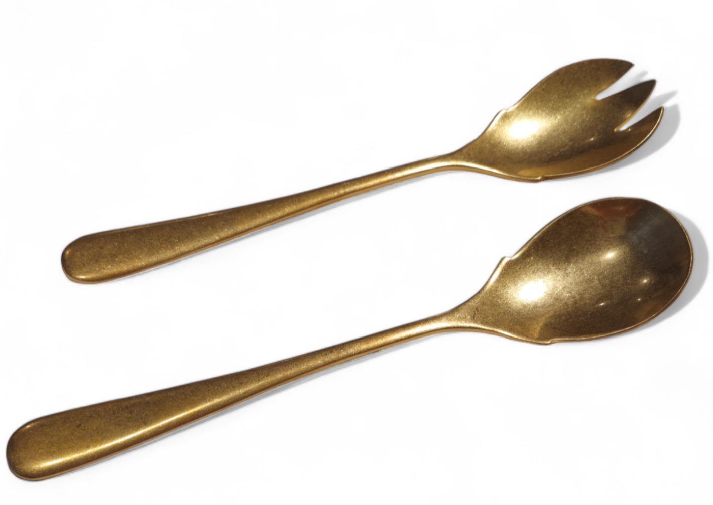 Maria d'ouro - Salatbesteck 2er Set vintage gold