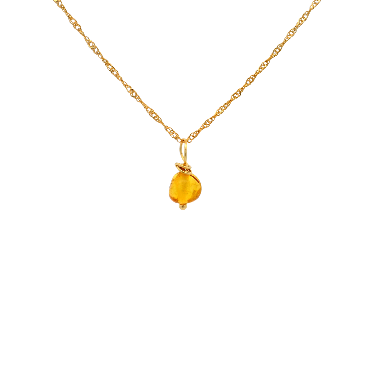 Halskette Amber