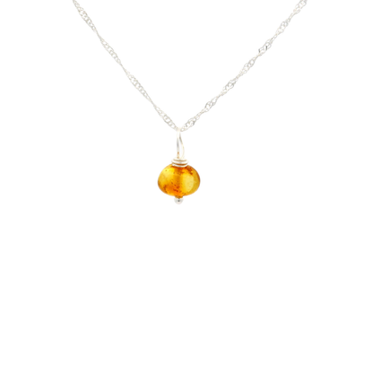 Halskette Amber