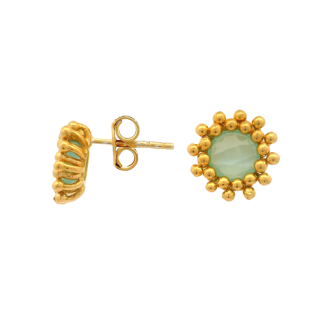 Ohrstecker Lueur Chalcedon