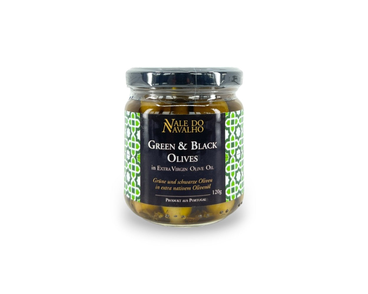 Vale do Navalho - Grüne und Schwarze Oliven, 120 g