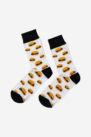 Socken – Burger weiss