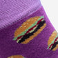 Socken – Burger rosa