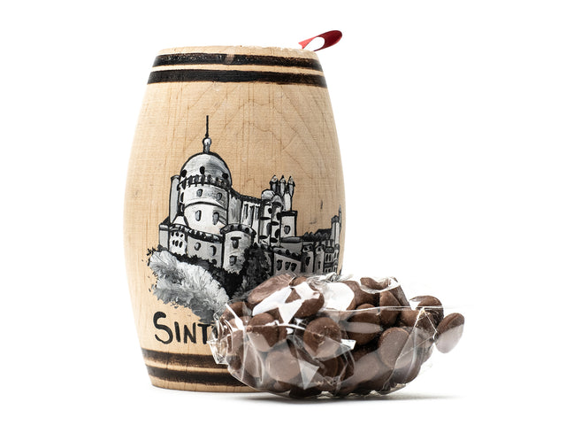 Sintra - Minifass mit Schokolade, handbemalt