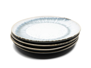 Coral Azul - assiette grande Ø 26 bleu-blanc réactif