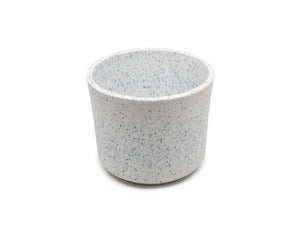 Azul Manchado - Pot de fleurs Ø11 bleu-blanc moucheté
