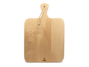 Planche à découper en bois avec poignée