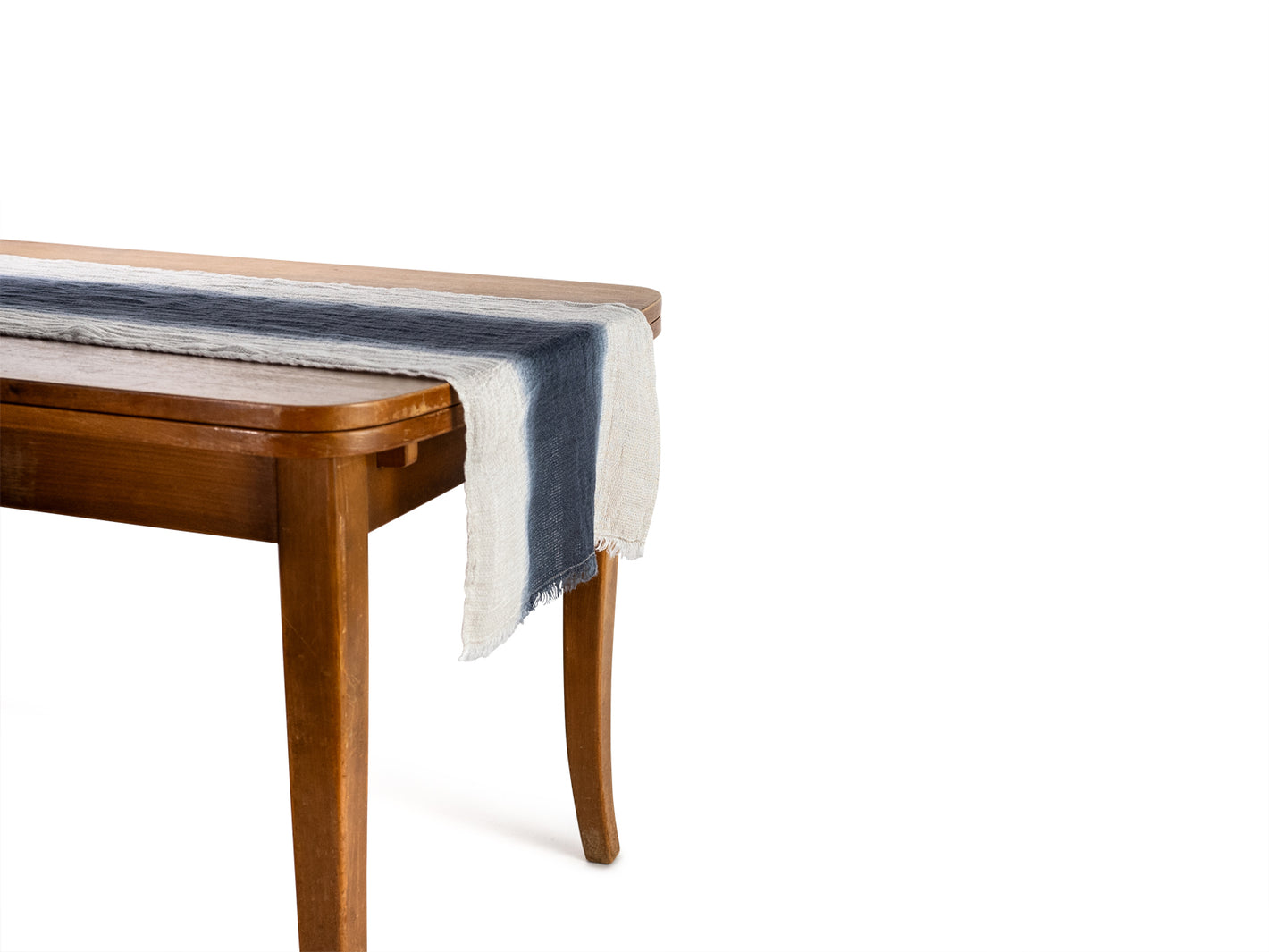 Transiçao - Chemin de table 50 x 150 Tie Dye bleu