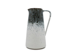 Anoitecer - Krug 1.5 l grau-weiss gesprenkelt