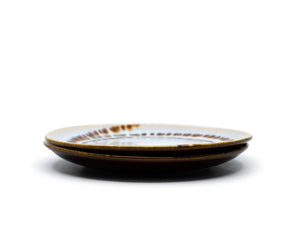 Coral Terroso - assiette petite Ø 22 cm terracotta-blanc réactif