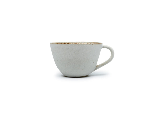 Autêntico - Tasse à cappuccino blanche-crème