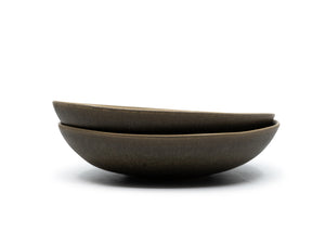 Cru - Assiette creuse taupe