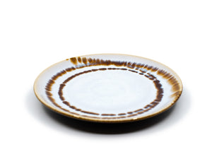 Coral Terroso - assiette petite Ø 22 cm terracotta-blanc réactif