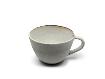 Autêntico - Tasse à cappuccino blanche-crème