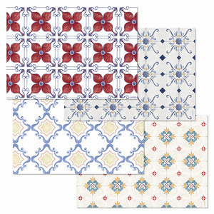 Papiertischset LISBOA - 4 Sujets à 12 Blatt