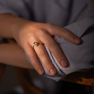 Ring Aiko Aquamarin
