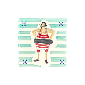 Azulejo Homem - Untersetzer 10 cm