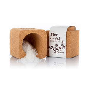 Salmarim - Flor de sal dans un récipient en liège, 70 gr