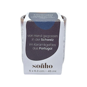 soñho - Duftkerze klein Lavendel