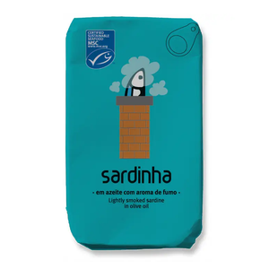 Sardinha - Sardine in Olivenöl mit 
 Raucharoma 120 g