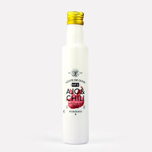 Ajo & Chili - Olivenöl mit Knoblauch und Chili, 250 ml