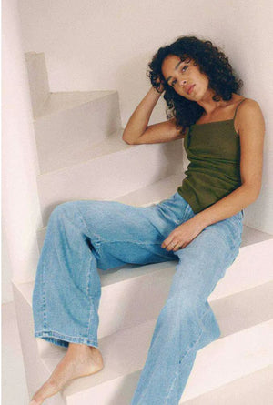 Barrel Jeans `Louisa` - hellblau