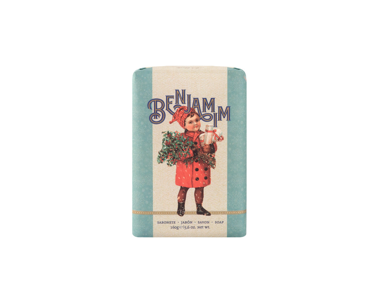 Benjamin - Feste Seife beige, 160 gr