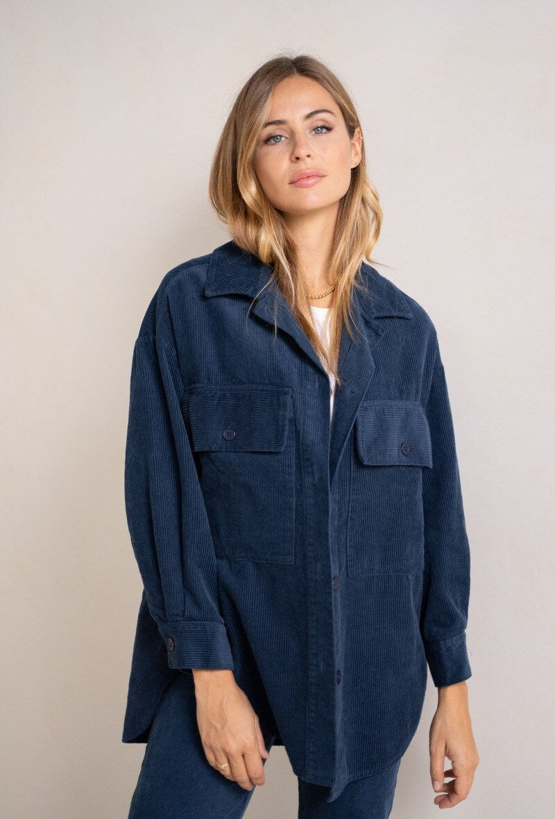 DIE SCHMIEDE - R.Display Velvet Jacket Navy