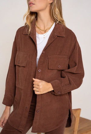 DIE SCHMIEDE - R.Display Velvet Jacket Brown